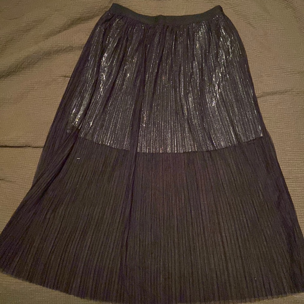Forever 21 black tulle skirt size large